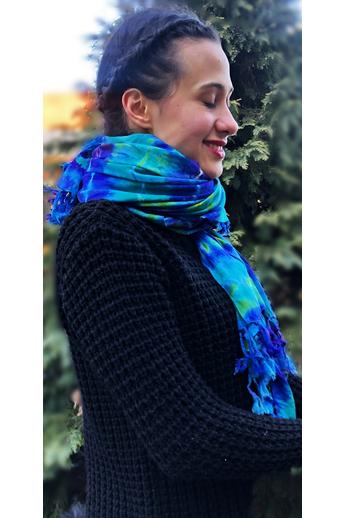 nagy, sarong, kendő, batikolt, viszkóz, színes, narancs, sárga, pink, lila, barna, kék, zöld, pink, bordó, bézs, piros, mintás, India