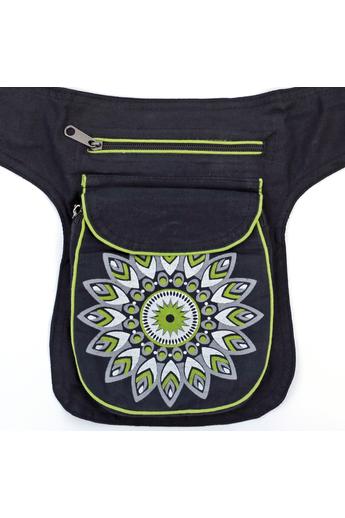 övtáska, mandala, virágos, mintás, pamut, textil, táska, színes, fekete, piros, kék, narancs, kiwi, zöld, lila, kiegészítő, trend. női, egyedi, divat