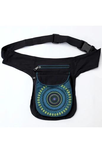 övtáska, mandala, virágos, mintás, pamut, textil, táska, színes, fekete, piros, kék, narancs, kiwi, zöld, lila, kiegészítő, trend. női, egyedi, divat