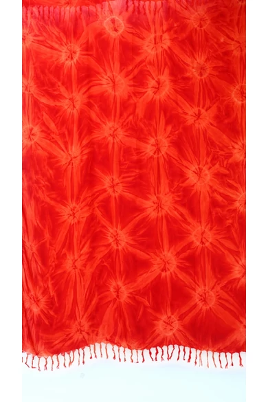nagy, sarong, kendő, batikolt, viszkóz, színes, narancs, sárga, pink, lila, barna, kék, zöld, pink, bordó, bézs, piros, mintás, India