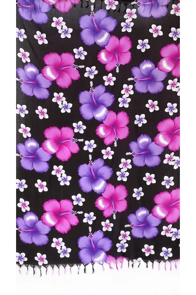 nagy, sarong, kendő, batikolt, viszkóz, színes, narancs, sárga, pink, lila, barna, kék, zöld, pink, bordó, bézs, piros, mintás, India