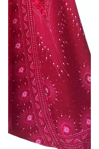 bőszárú, ejtett, ülepű, aladdin, nadrág, gumis, derekú, pink, bordó, mandala, mintás, viszkóz, pamut, lezser, női divat, trend, bohém, elegáns, egyedi, különleges, szellős, kényelmes