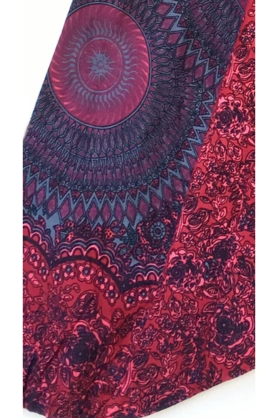 bő, pamut, nadrág, aladdin, hárem, ejtett, ülepű, bordó, türkiz, szürke, színes, mandala, mintás, lezser, női divat, trend, bohém, elegáns, egyedi, különleges, szellős, kényelmes, Nepál